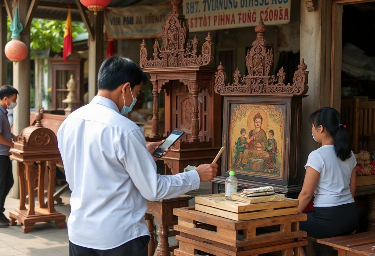 Các lỗi thường gặp khi mua bàn thờ gỗ