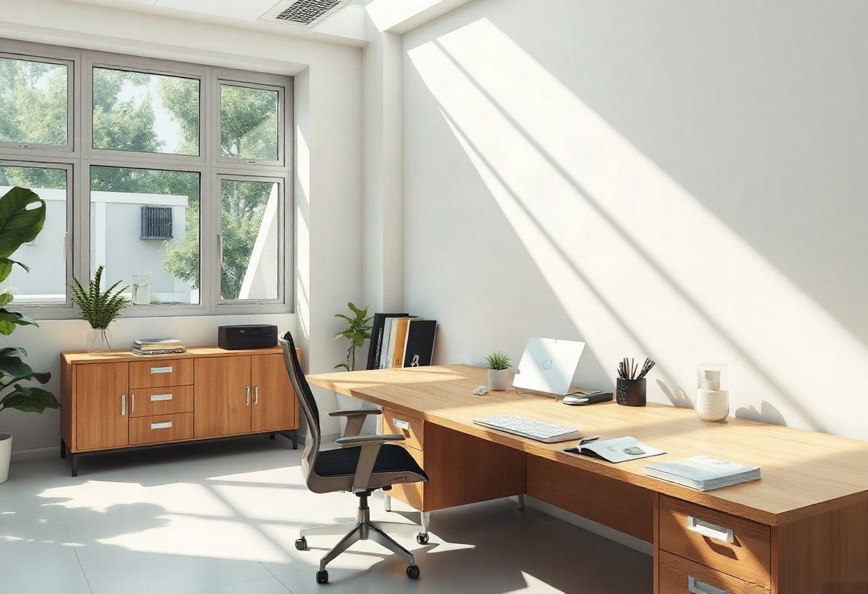 5 cách khử mùi sơn bàn văn phòng mới mua cực nhanh