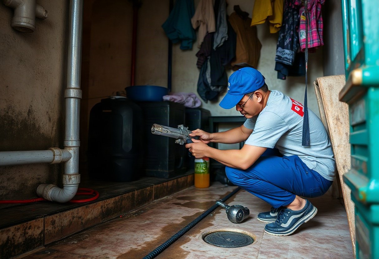Cải thiện hệ thống thoát nước để giảm ẩm