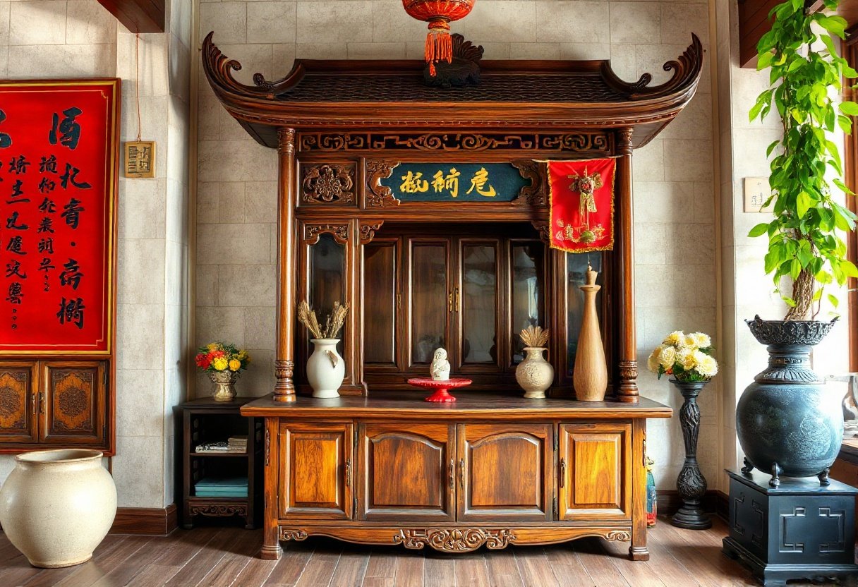 Chất liệu gỗ tốt cho tủ thờ