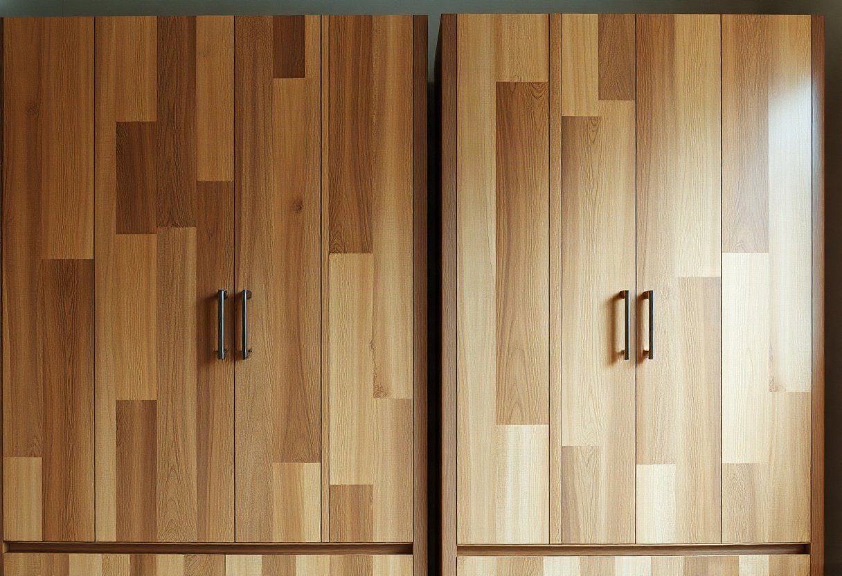 Chất liệu tủ áo bền và hợp phong thủy