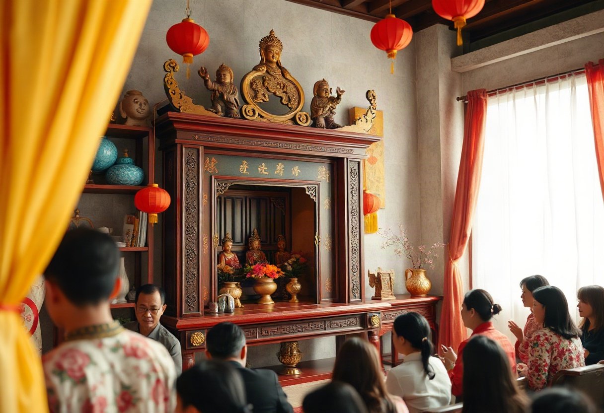 Chọn hướng bàn thờ hợp phong thủy