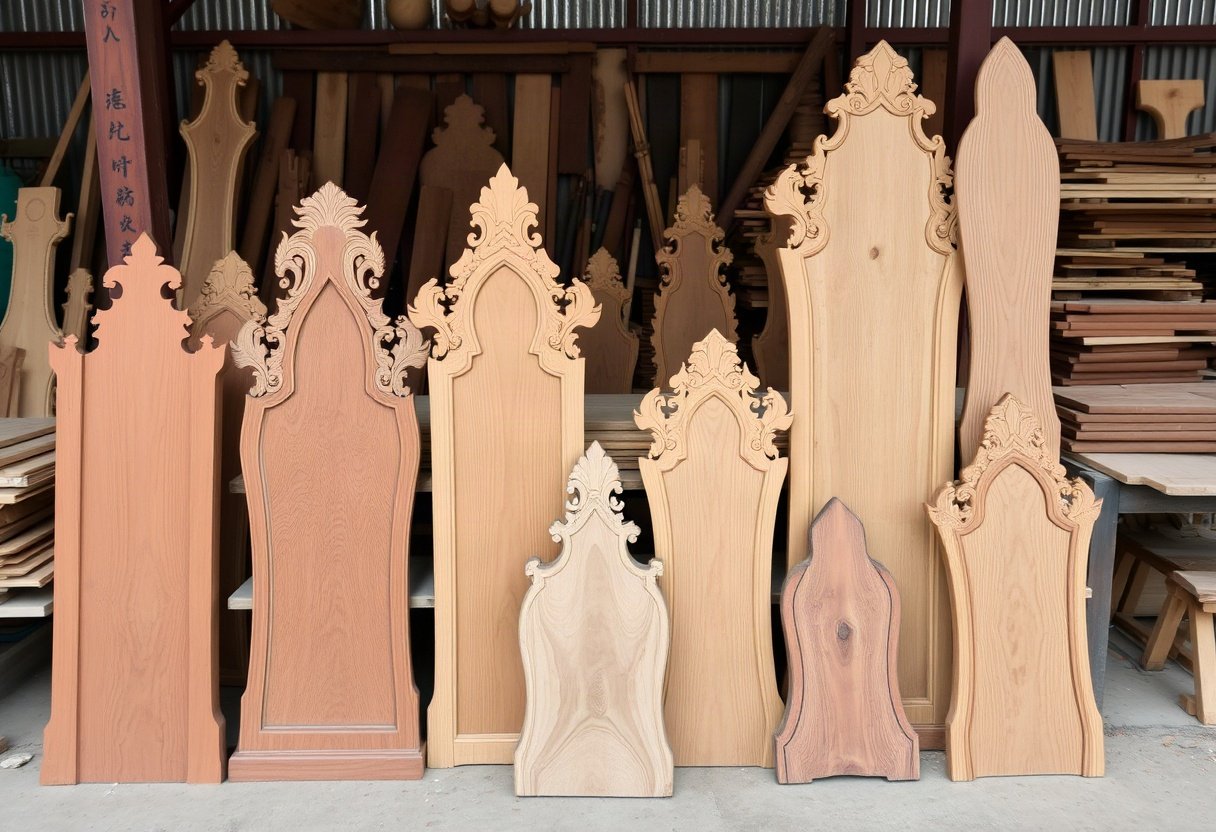 Chọn loại gỗ phù hợp cho bàn thờ