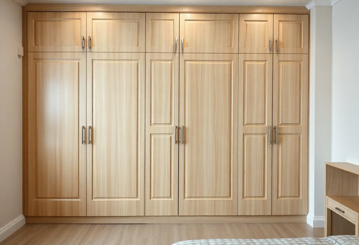 Chọn màu sắc và chất liệu tủ áo phù hợp