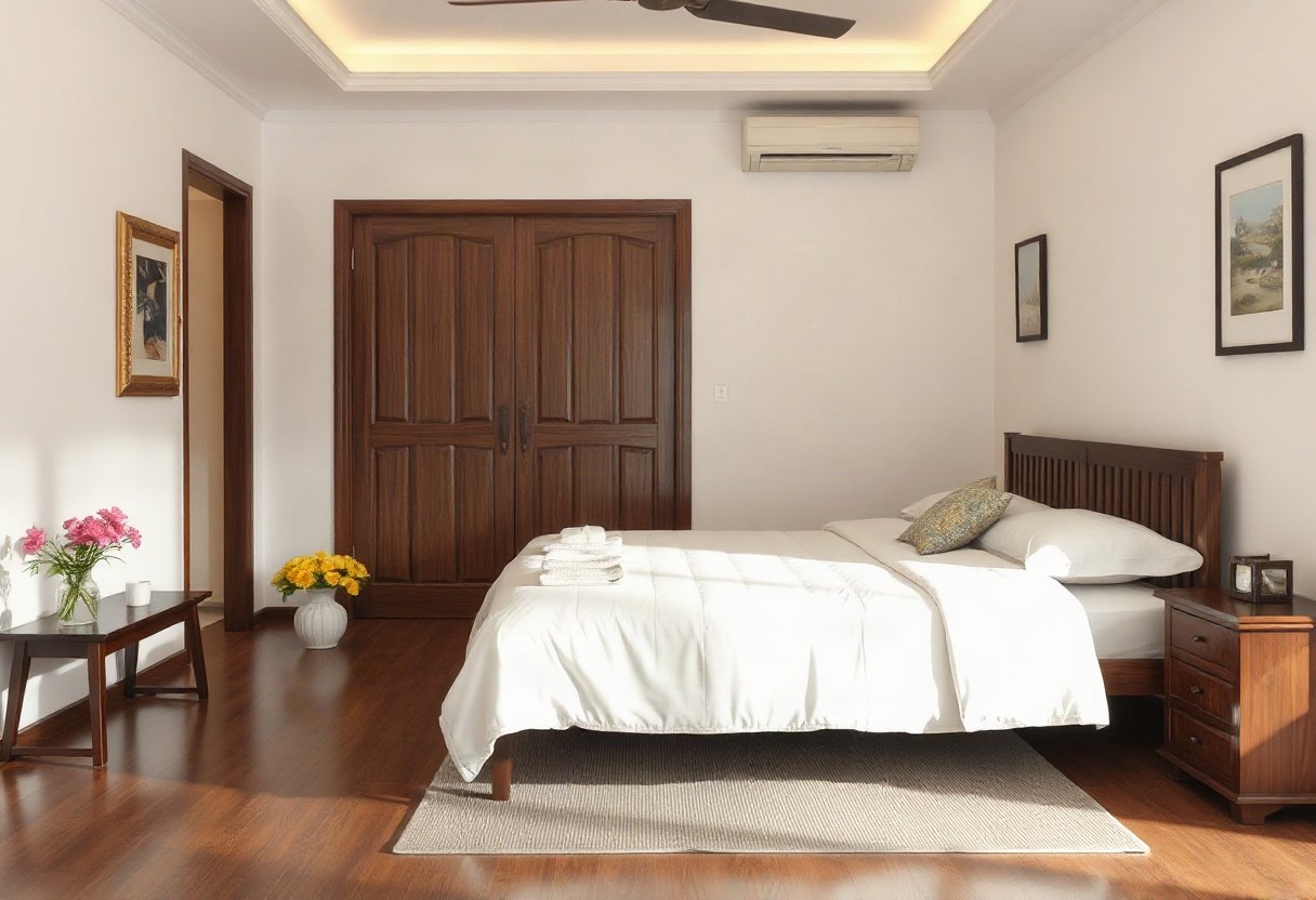 Chọn vị trí giường ngủ hợp phong thủy