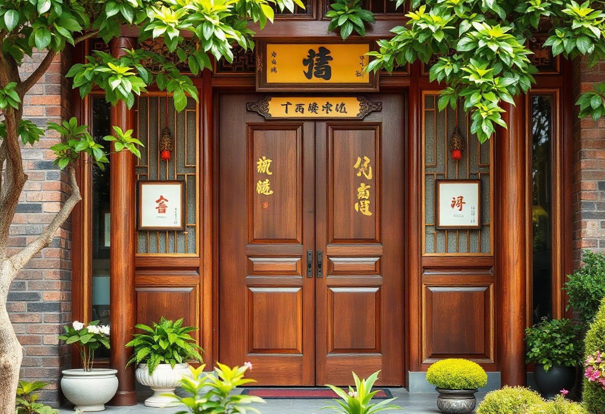 6 quy tắc phong thủy cửa chính giúp rước tài lộc