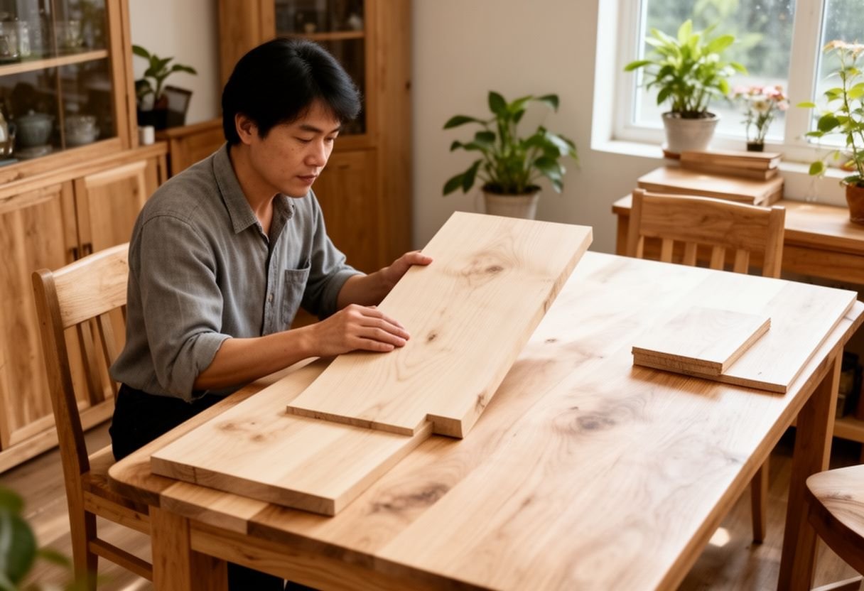 Làm thế nào để kiểm tra chất lượng gỗ sồi khi mua?, gỗ sồi trắng - Đồ Gỗ Thái Bình