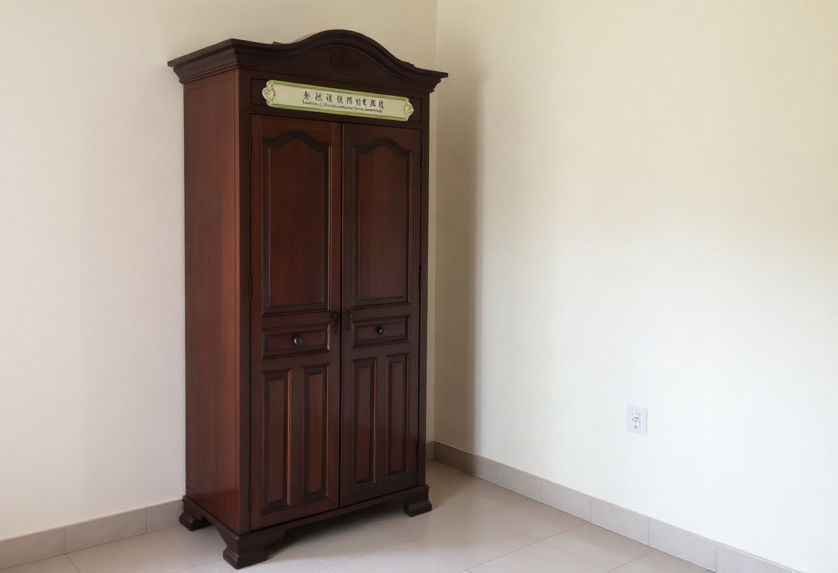 Đặt tủ áo ở vị trí phù hợp