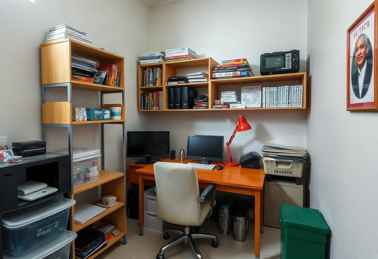 Dọn dẹp khu vực nhỏ gọn gàng
