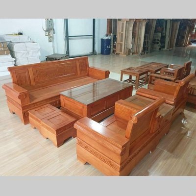 Sofa gỗ tự nhiên MS 2792