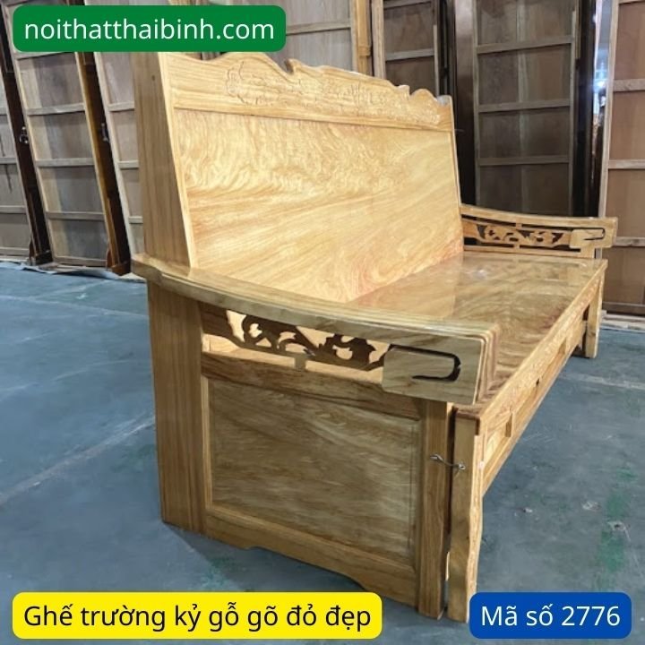 Giá trường kỷ gỗ gõ đỏ