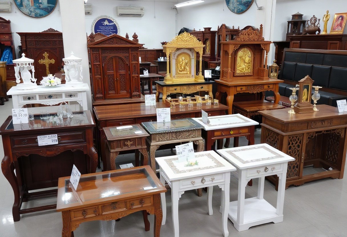 Giá tủ thờ dao động hiện nay