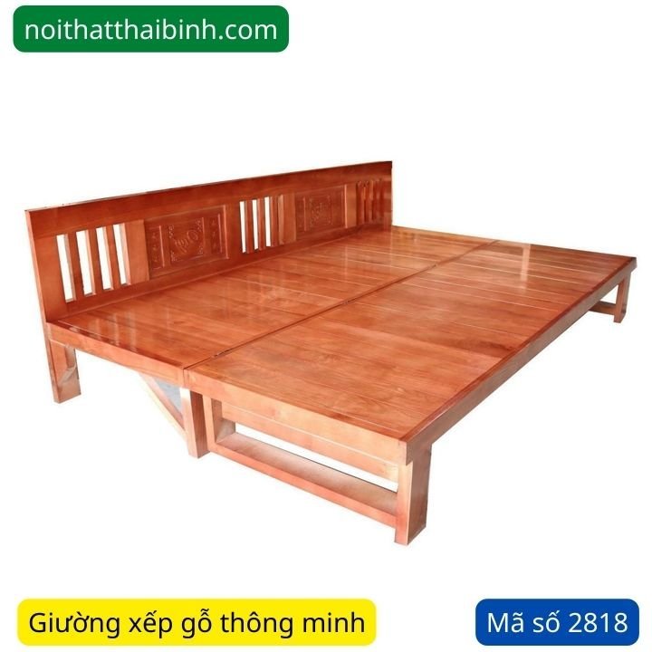 Giường gỗ gấp gọn Giường gỗ gấp gọn