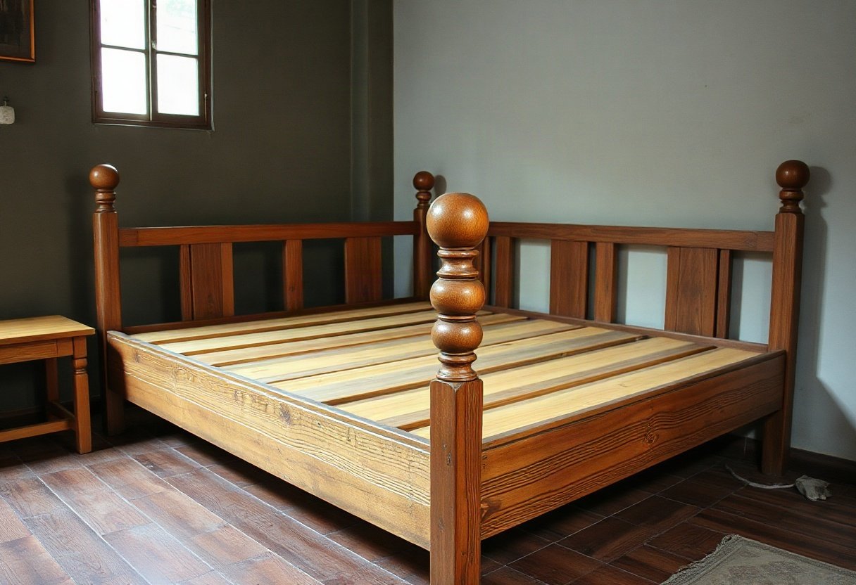 Giường gỗ có bền không khi bị tiếng kêu