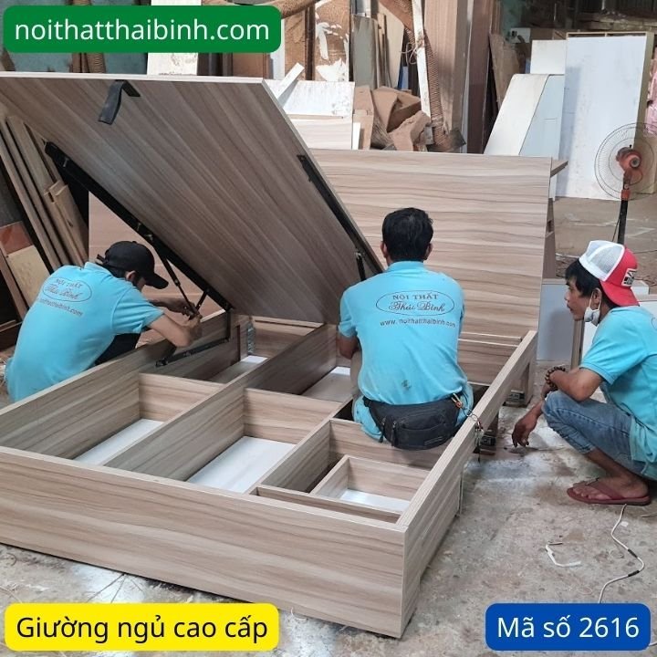 Giường vạt nâng đỡ