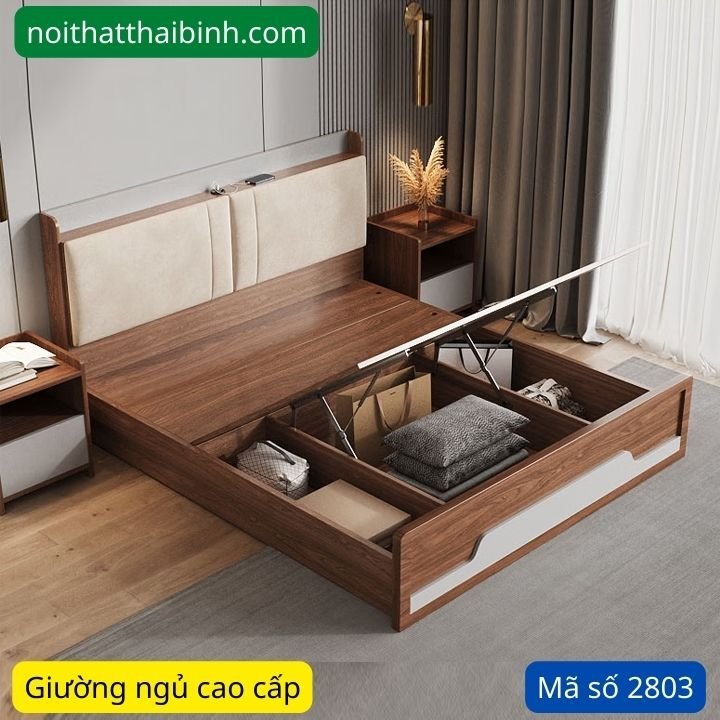 Giường ngủ hiện đại MS 2803