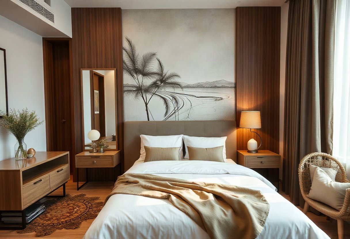 6 mẹo trang trí giường ngủ đẹp chuẩn xu hướng hiện