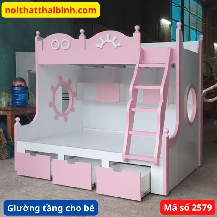 Giường tầng có ngăn kéo Giường tầng có ngăn kéo