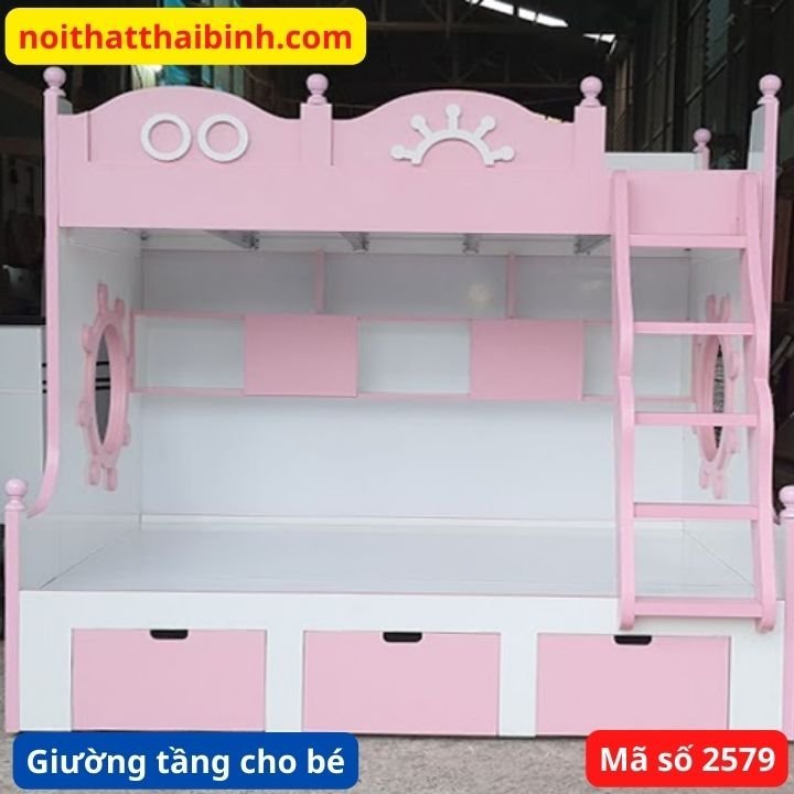 Giường tầng có ngăn kéo Giường tầng có ngăn kéo