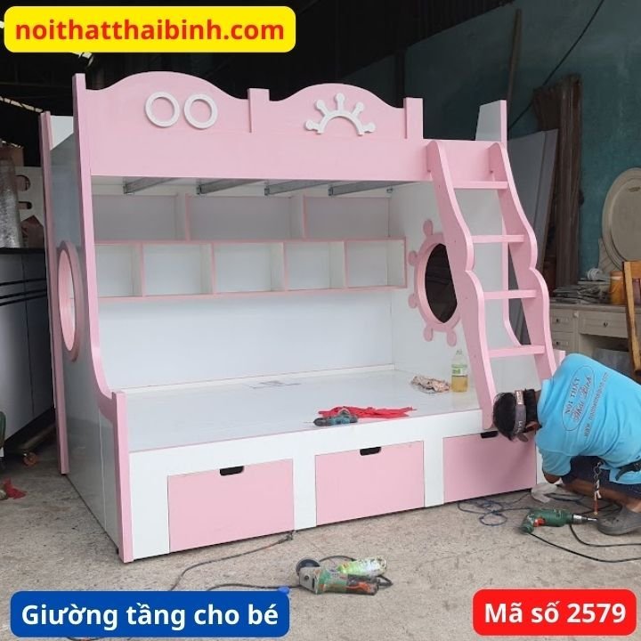 Giường tầng 1m6 Giường tầng 1m6