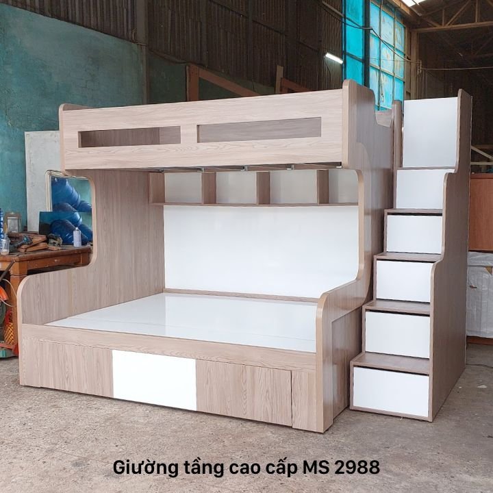 Mẫu giường tầng đẹp cho người lớn