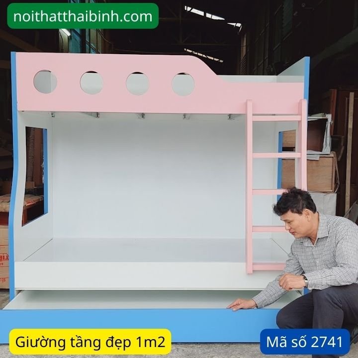 Giường 2 tầng cho bé
