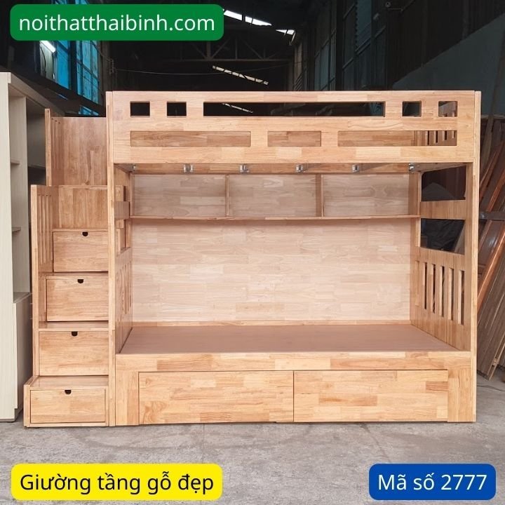 Giường tầng gỗ người lớn