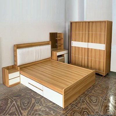 Bộ nội thất phòng ngủ hiện đại MS 2769
