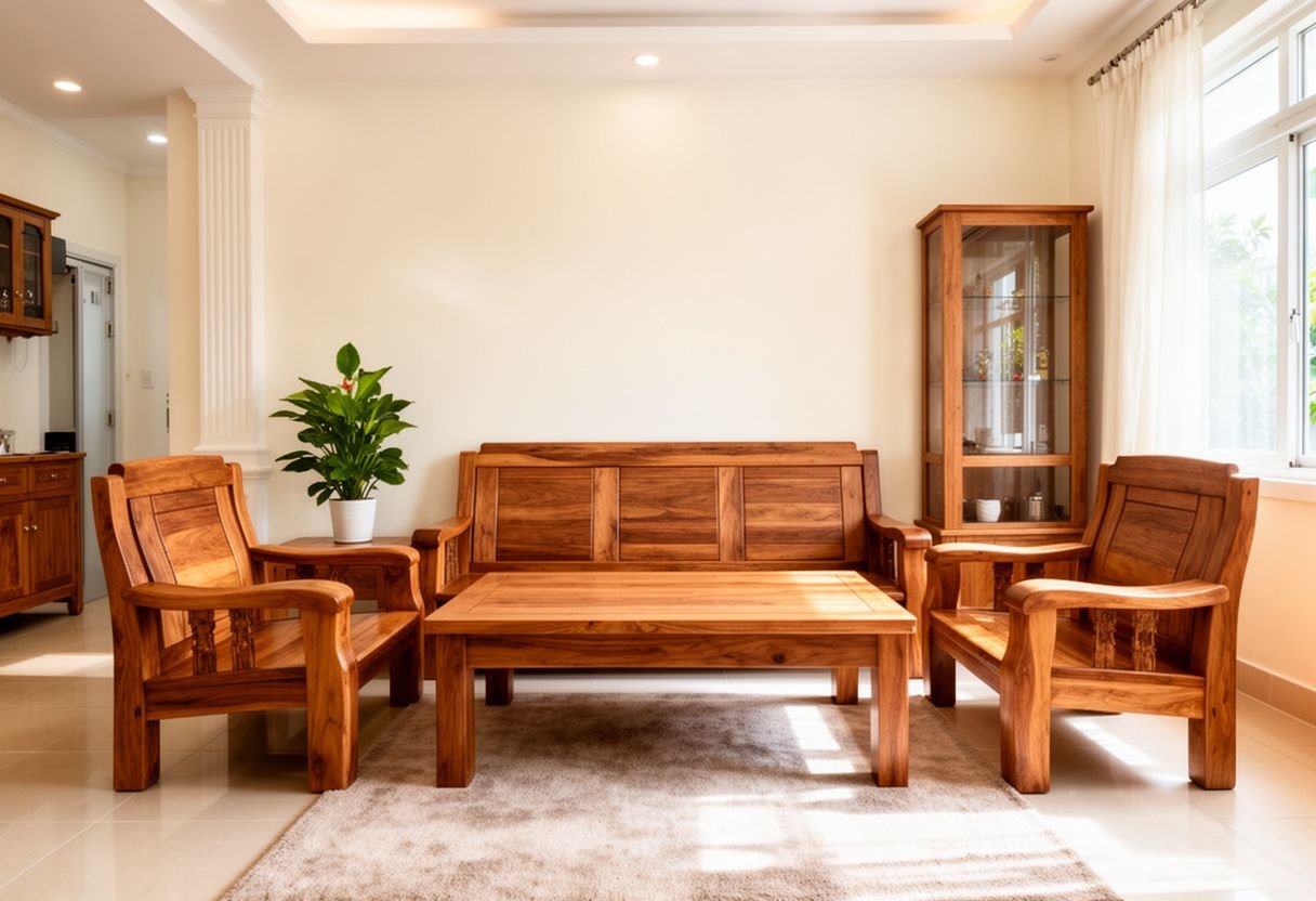 So sánh các loại gỗ dùng trong nội thất chi tiết