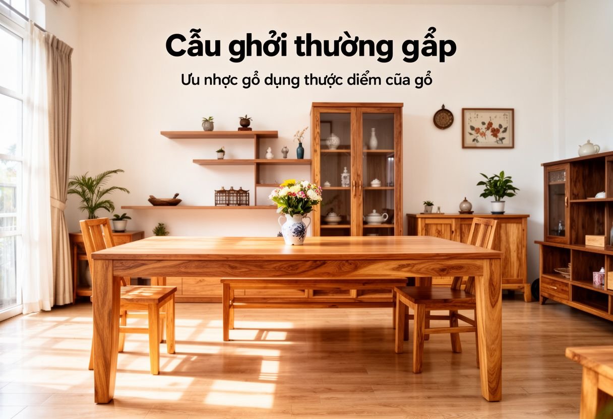các loại gỗ dùng trong nội thất - Câu hỏi thường gặp