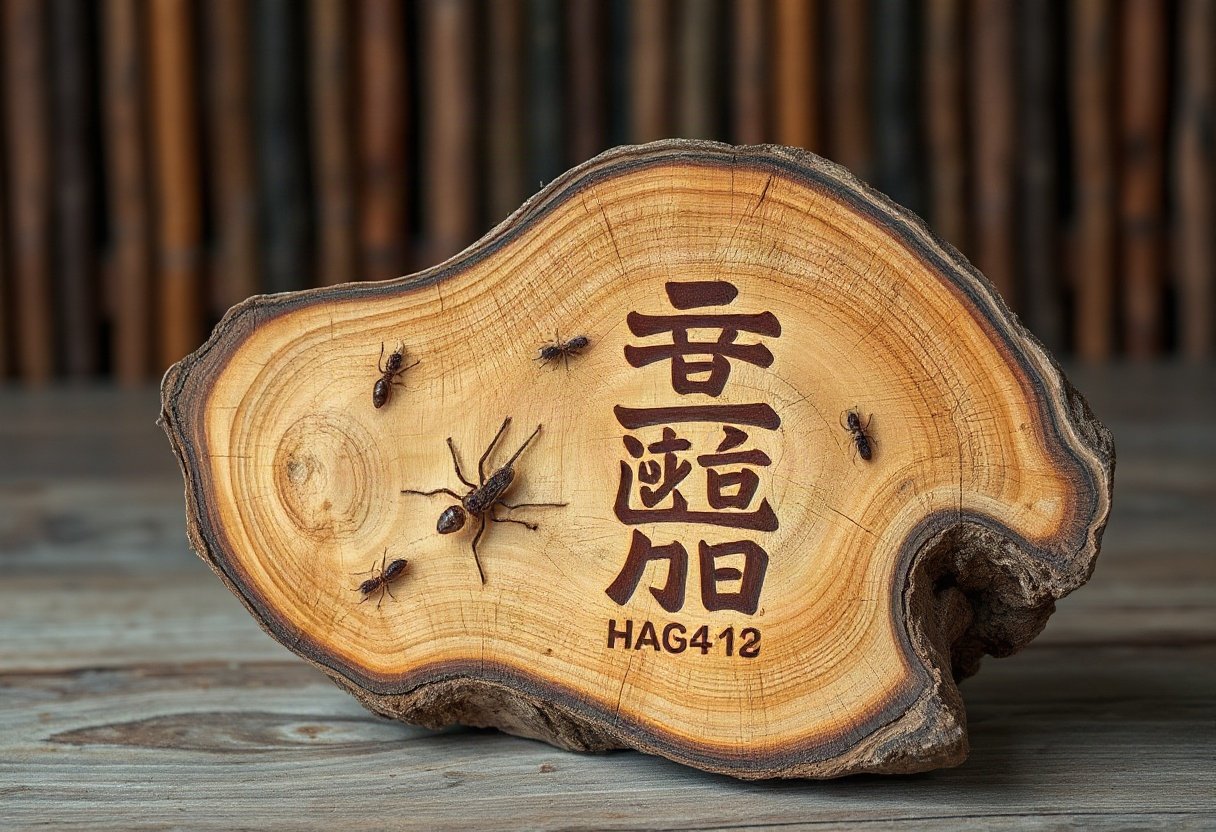 Gỗ hoàng đàn có bền không: Tấm gỗ hoàng đàn chống mối mọt