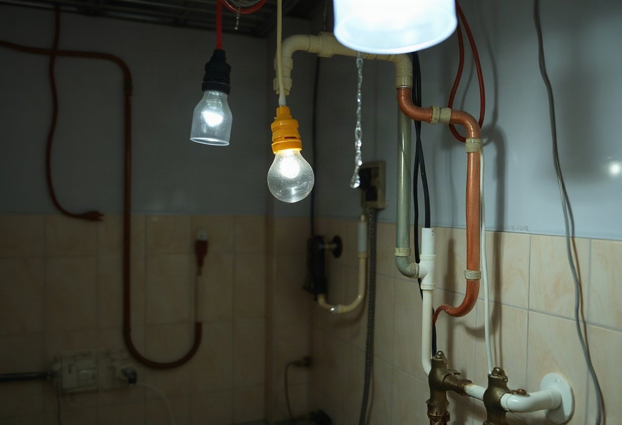 Hệ thống điện nước gặp sự cố