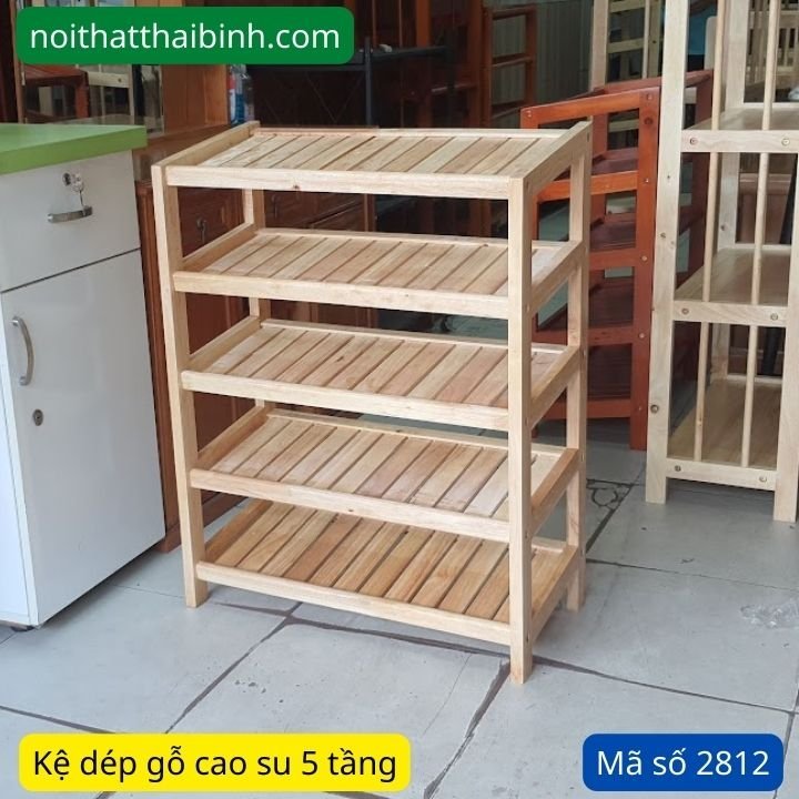 Kệ Giày Dép Bằng Gỗ Bền Đẹp