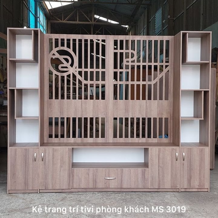 Kệ trang trí tivi phòng khách MS 3019