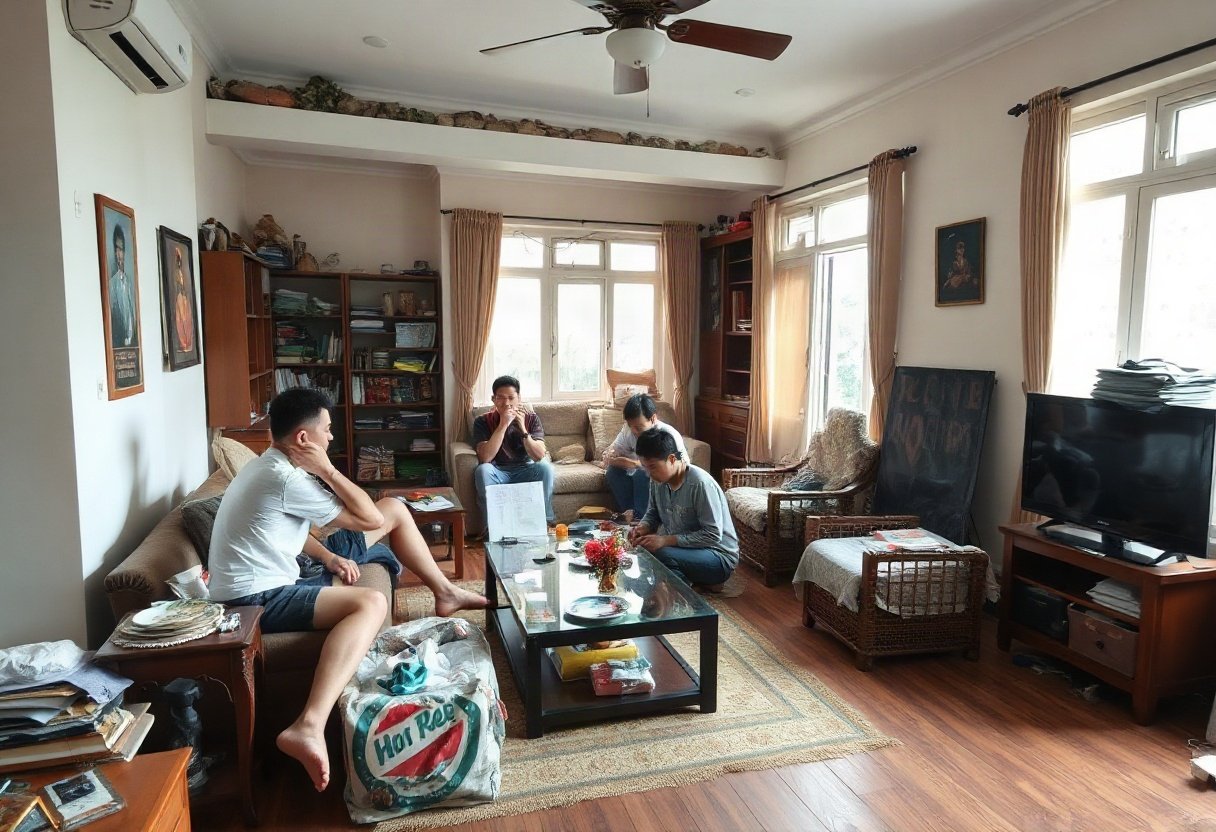 Không gian sống không còn phù hợp