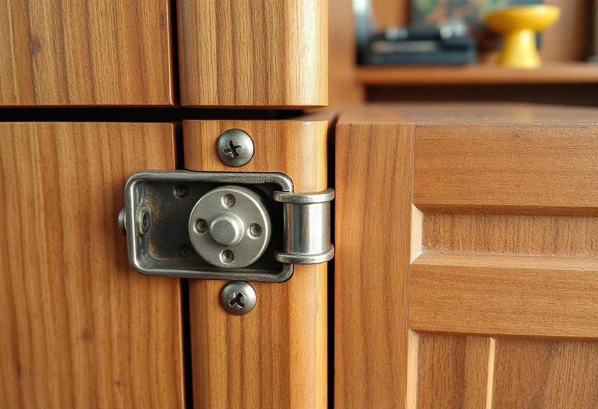 Khớp nối và bản lề kim loại không gỉ
