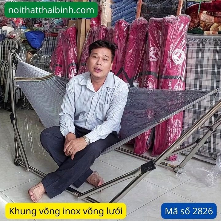 Võng xếp giá rẻ chính hãng tại tp HCM