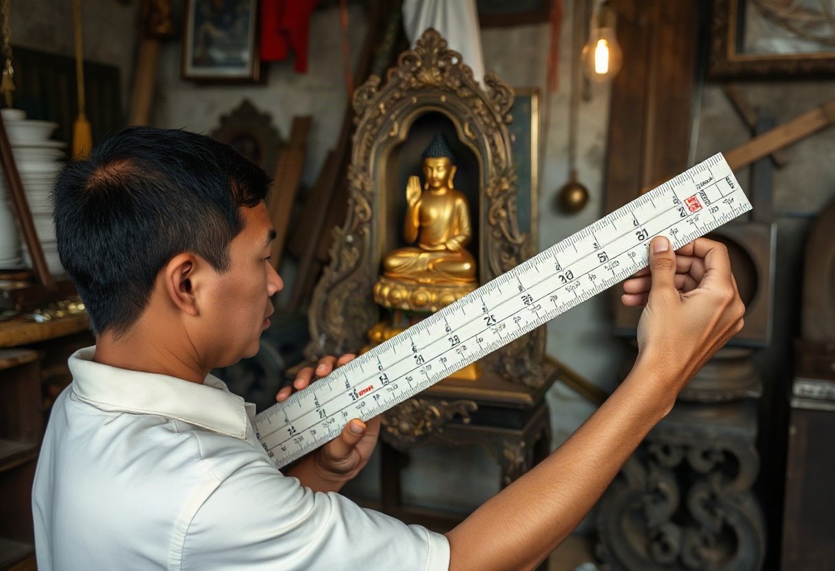 Kích thước chuẩn phong thủy cho bàn thờ