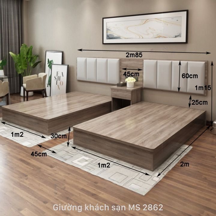 Kích thước giường khách sạn cao cấp Kích thước giường khách sạn cao cấp