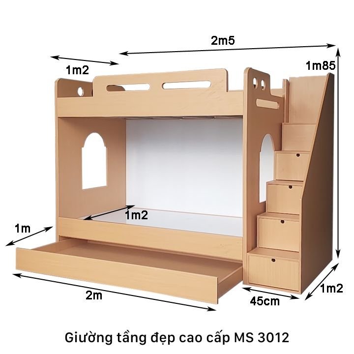 Kích thước giường tầng đẹp Kích thước giường tầng đẹp