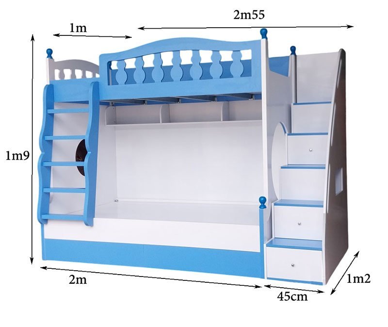 Giường tầng mdf