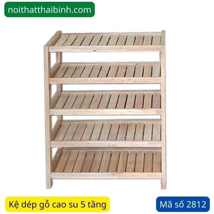Nơi bán kệ dép gỗ 5 tầng