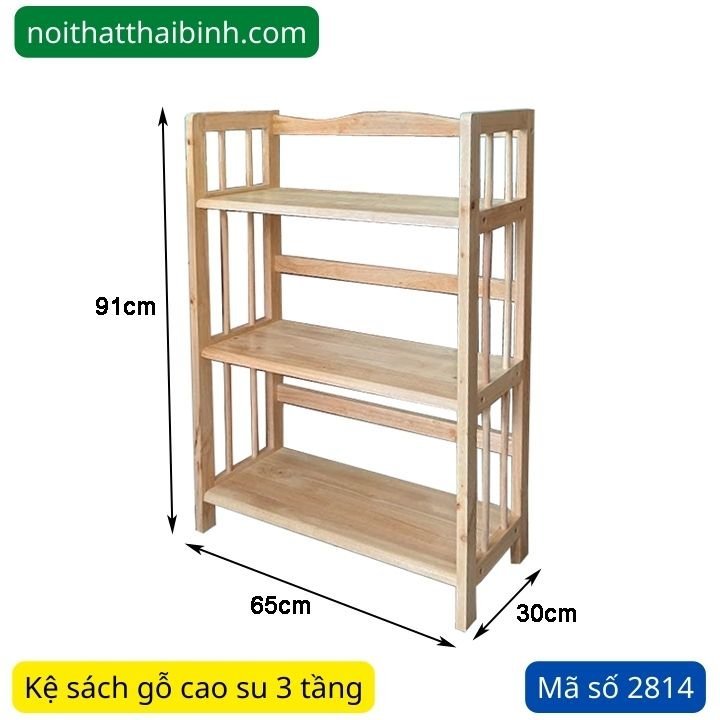 Kích thước kệ sách gỗ 3 tầng Kích thước kệ sách gỗ 3 tầng