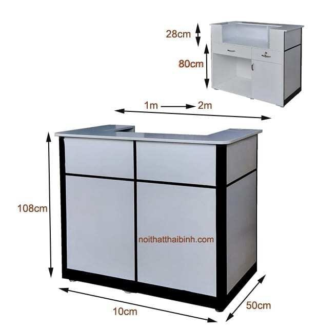 Quầy tính tiền 1m MS 1173