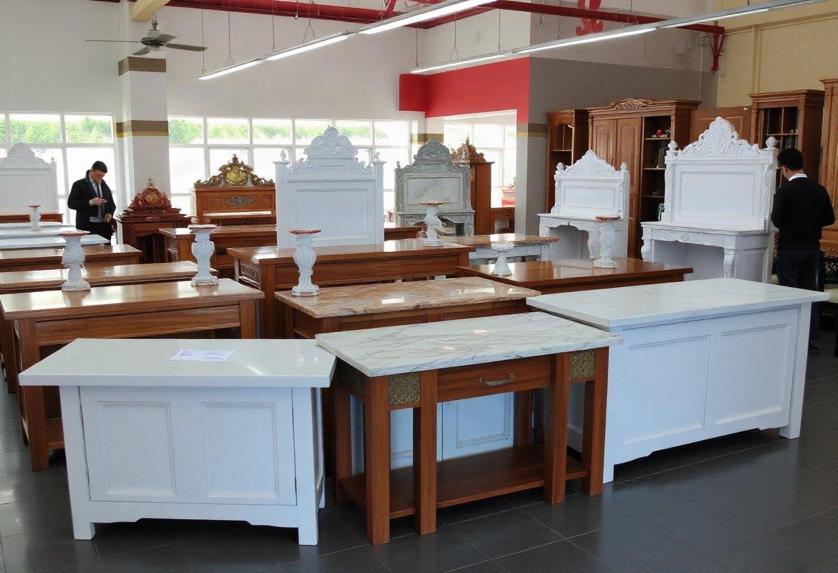 Kích thước tủ thờ phù hợp với không gian phòng