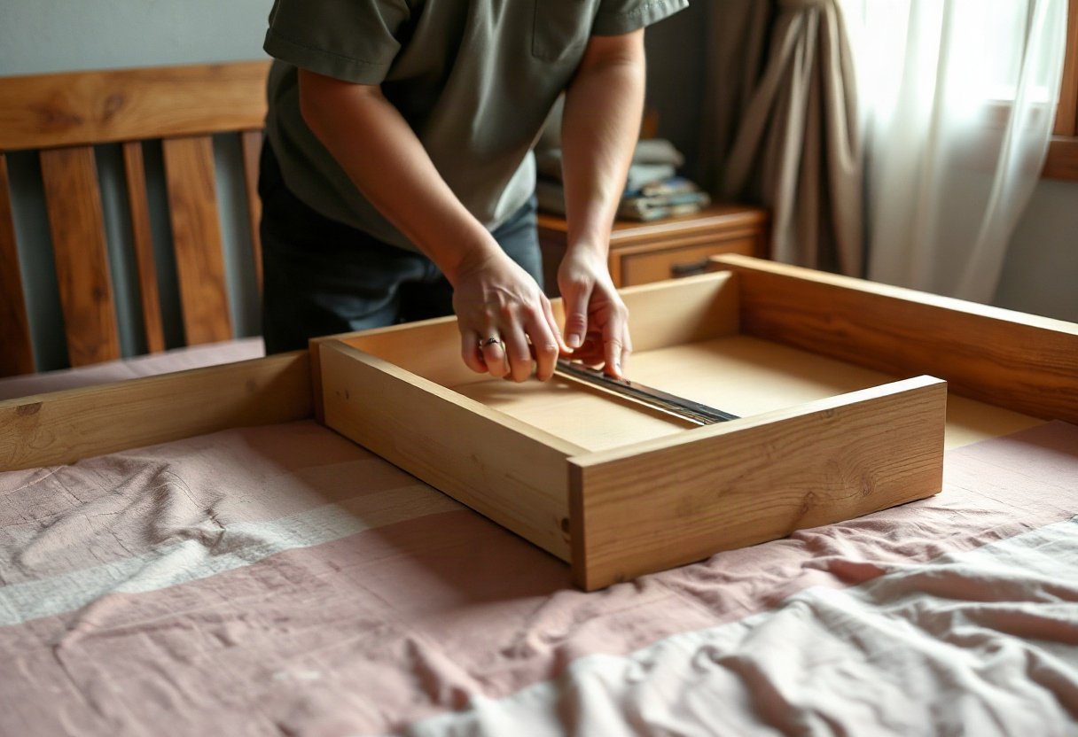 Kiểm tra hệ thống ngăn kéo giường