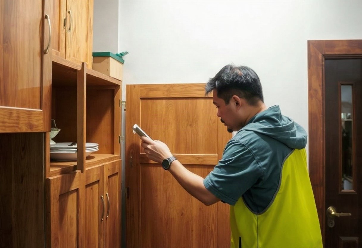 Kiểm tra và bảo dưỡng tủ bếp định kỳ