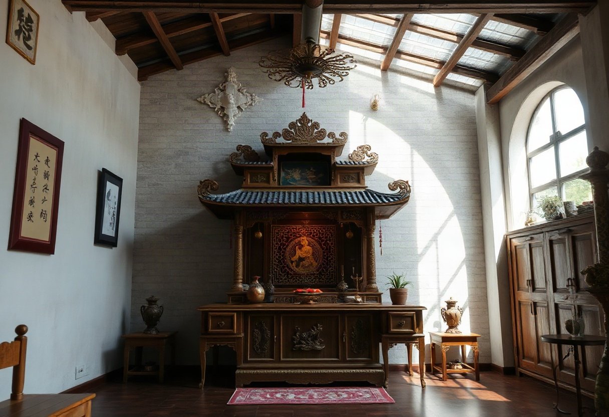 Kiêng kỵ trong việc đặt tủ thờ