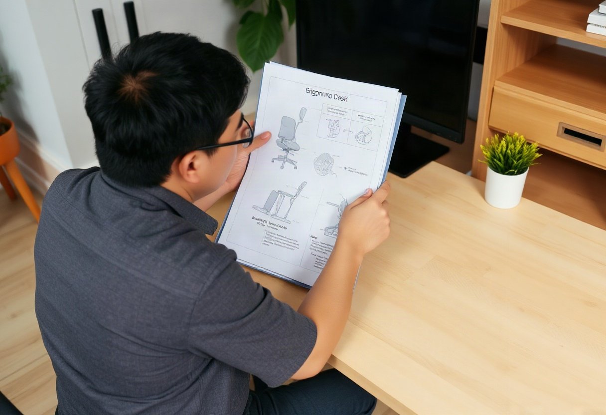 Lắp đặt bàn chống gù đúng cách
