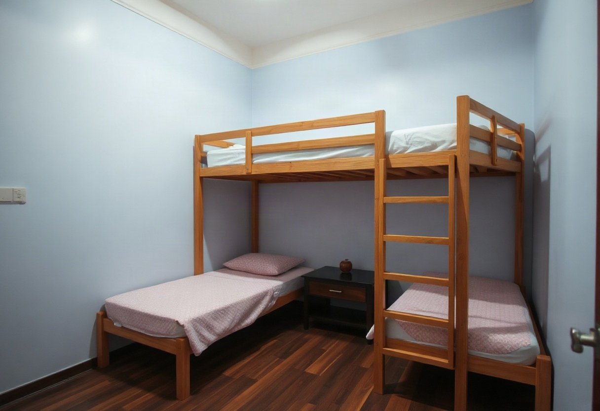Lợi ích của giường tầng cho bé